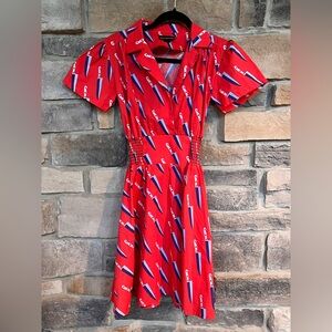 SOLD Nooworks Leah Dress in Knives print